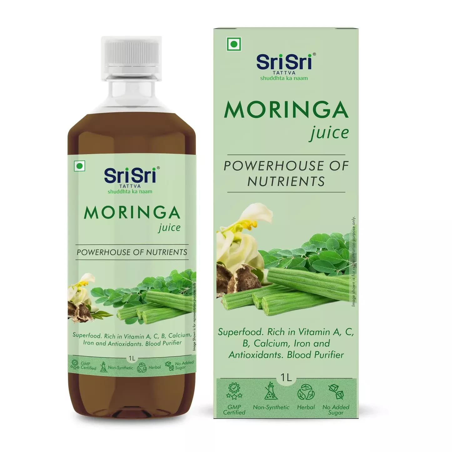 Sri Sri Tattva Moringa Juice - Powerhouse Of Nutrients main image