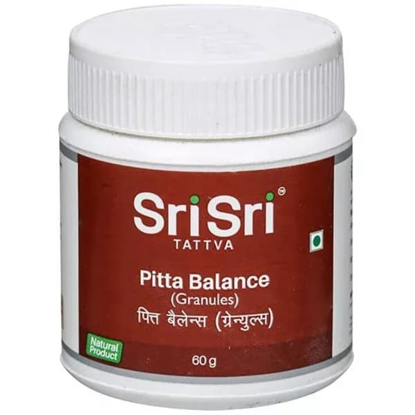 Sri Sri Tattva Pitta Balance Granules 60 g bottle