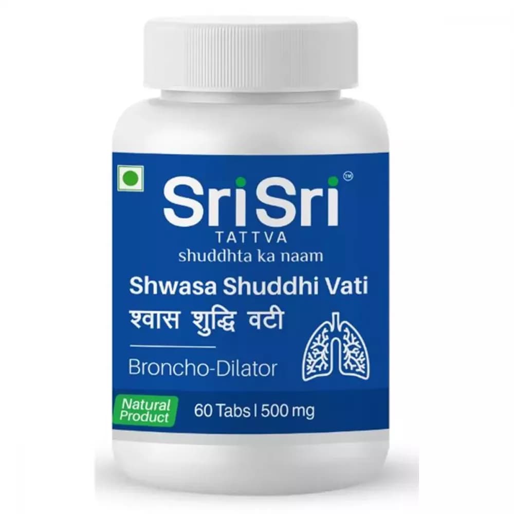Sri Sri Tattva Shwasa Shuddhi Vati 60 Tablets main image