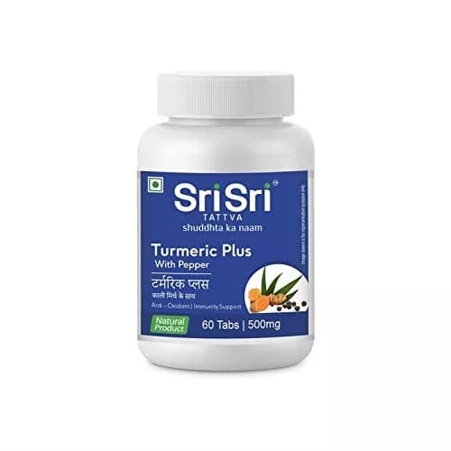 Sri Sri Tattva Turmeric Plus Tablet bottle