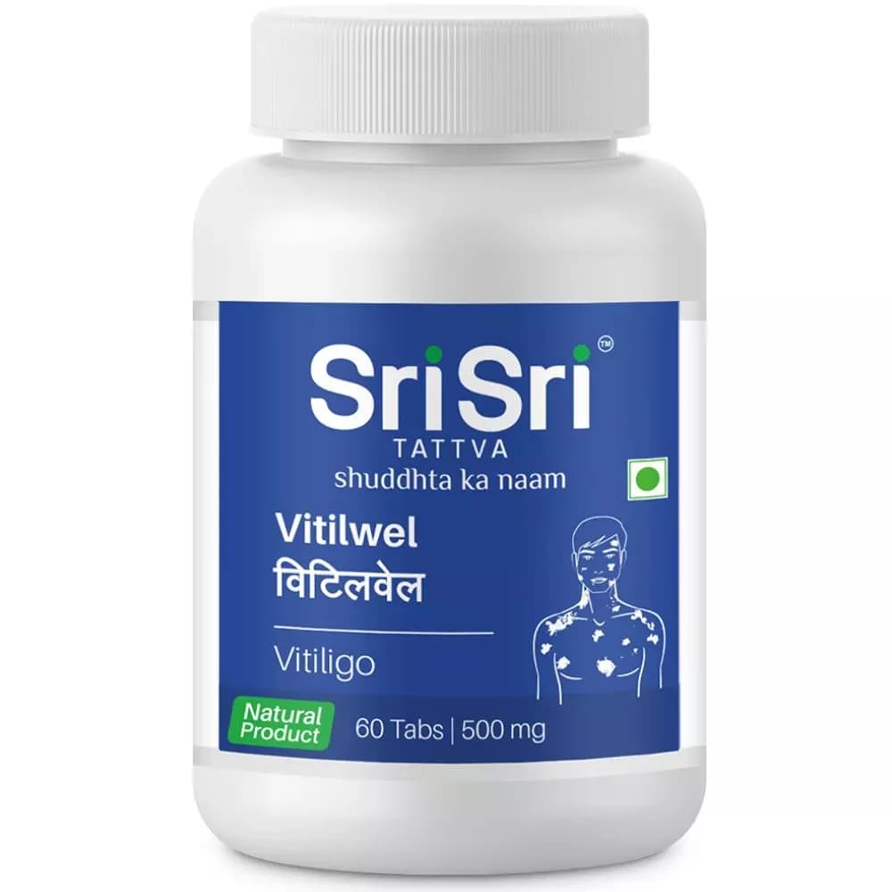 Sri Sri Tattva Vitilwel Vitiligo 60 Tablet main image