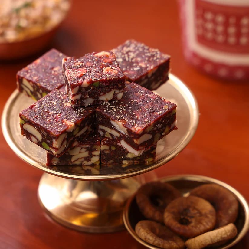 India Sweet House Sugar Free Anjeer Burfi — 250 g