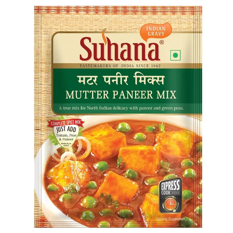 Suhana Mutter Paneer Spice Mix ShopIndianProductsa