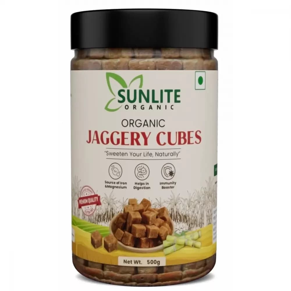 Sunlite Organic Jaggery Cubes 500 g main image