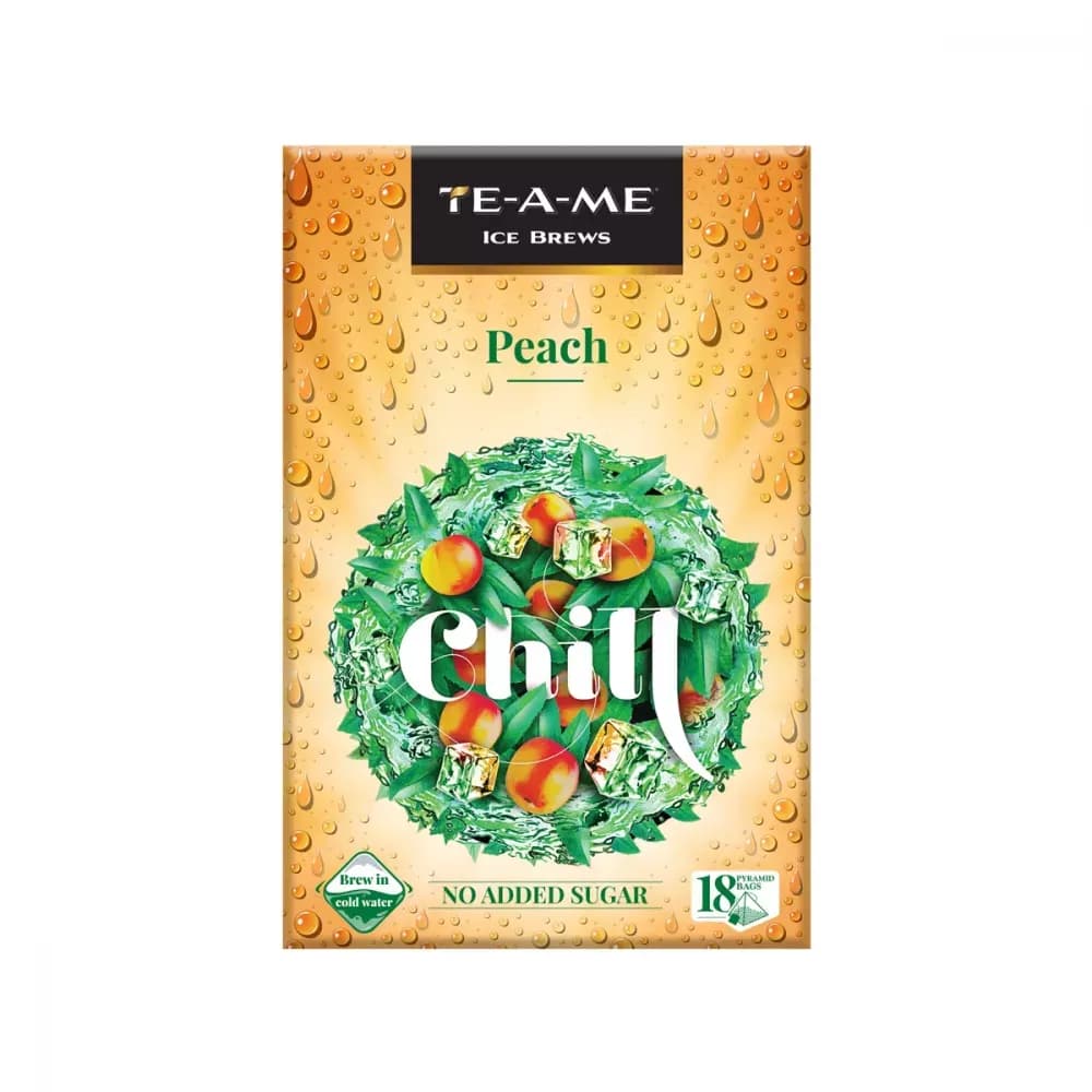 TE-A-ME Chill Peach Ice Tea Bags 40 g Main Image