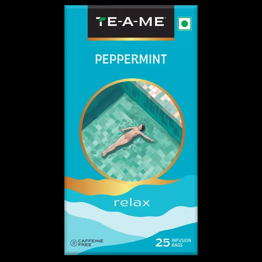 TE-A-ME Relax Peppermint Tea Bags 45 g Main Image