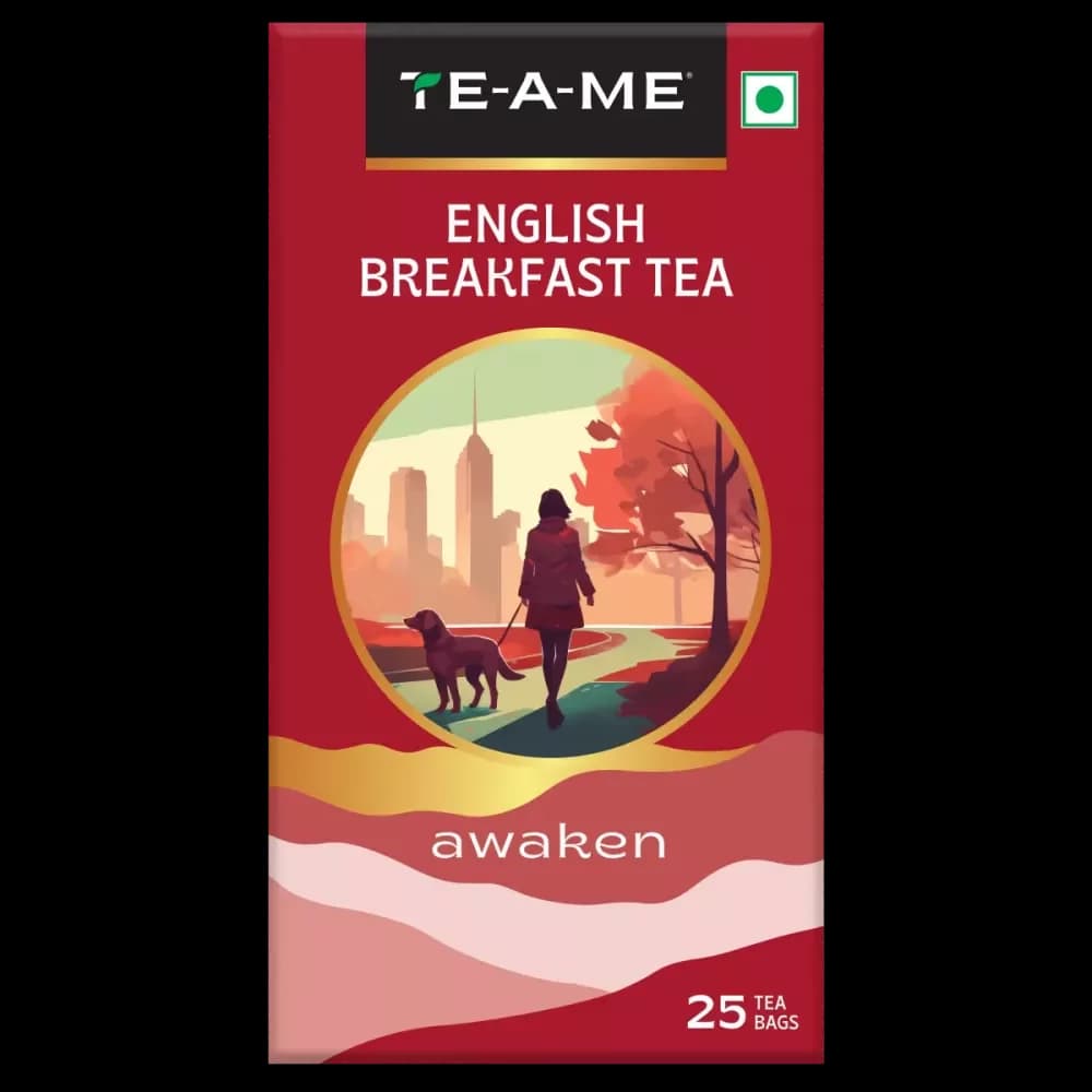 TE-A-ME Wake Up English Breakfast Black Tea Bags 45 g Main Image