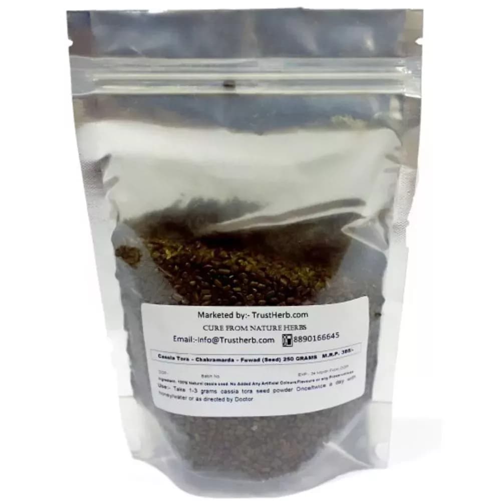 TrustHerb Cassia Tora - Chakramarda - Fuwad Seeds 250 g Main Image
