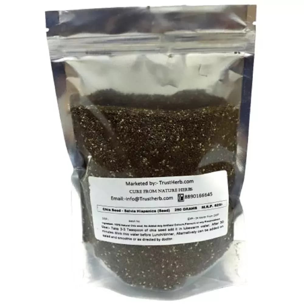 TrustHerb Chia Seed - Salvia Hispanica Seeds 250 g Main Image