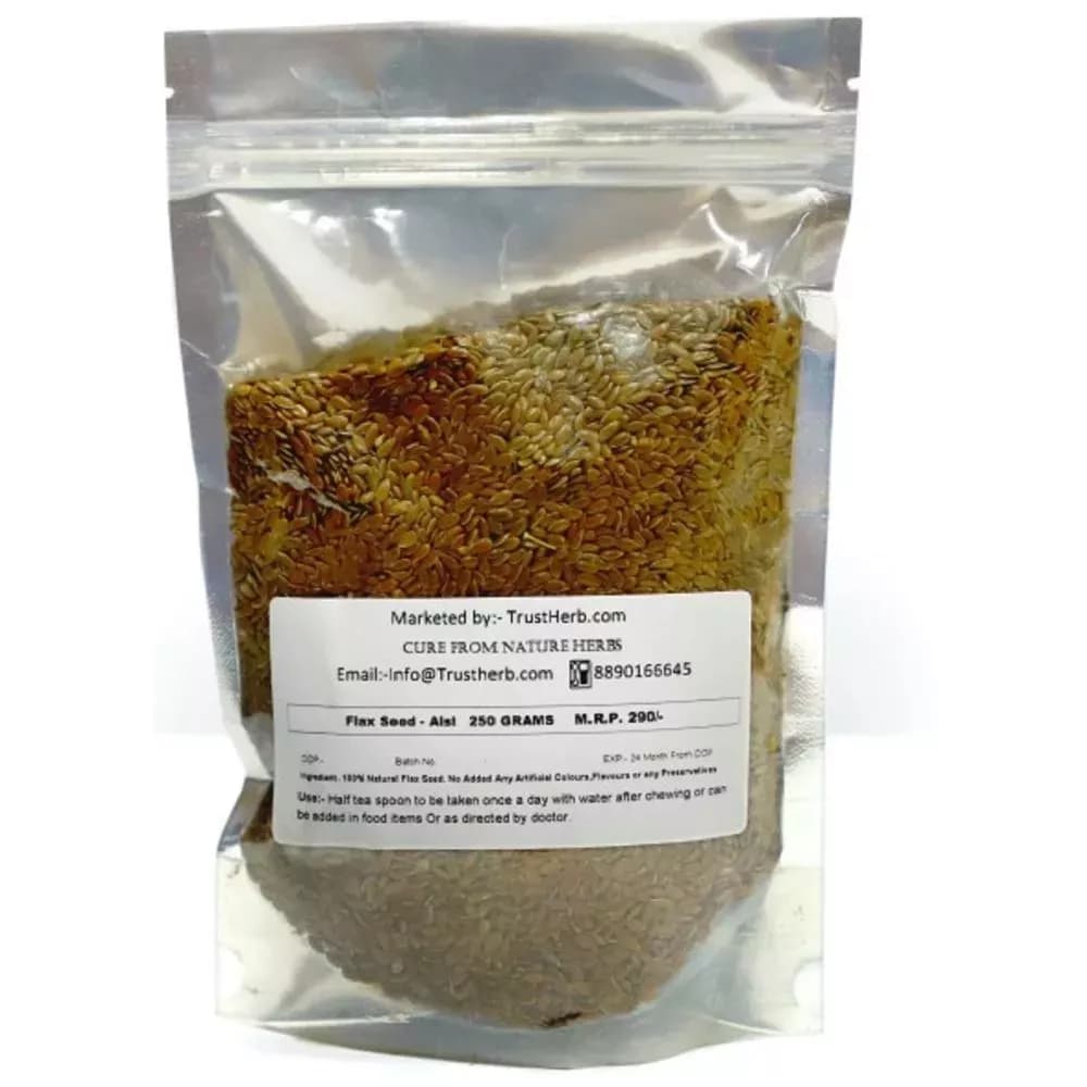 TrustHerb Flax Seed - Alsi Seeds 250 g Main Image