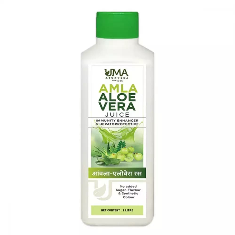 Uma Ayurveda Amla Alovera Juice 1 L Main Image