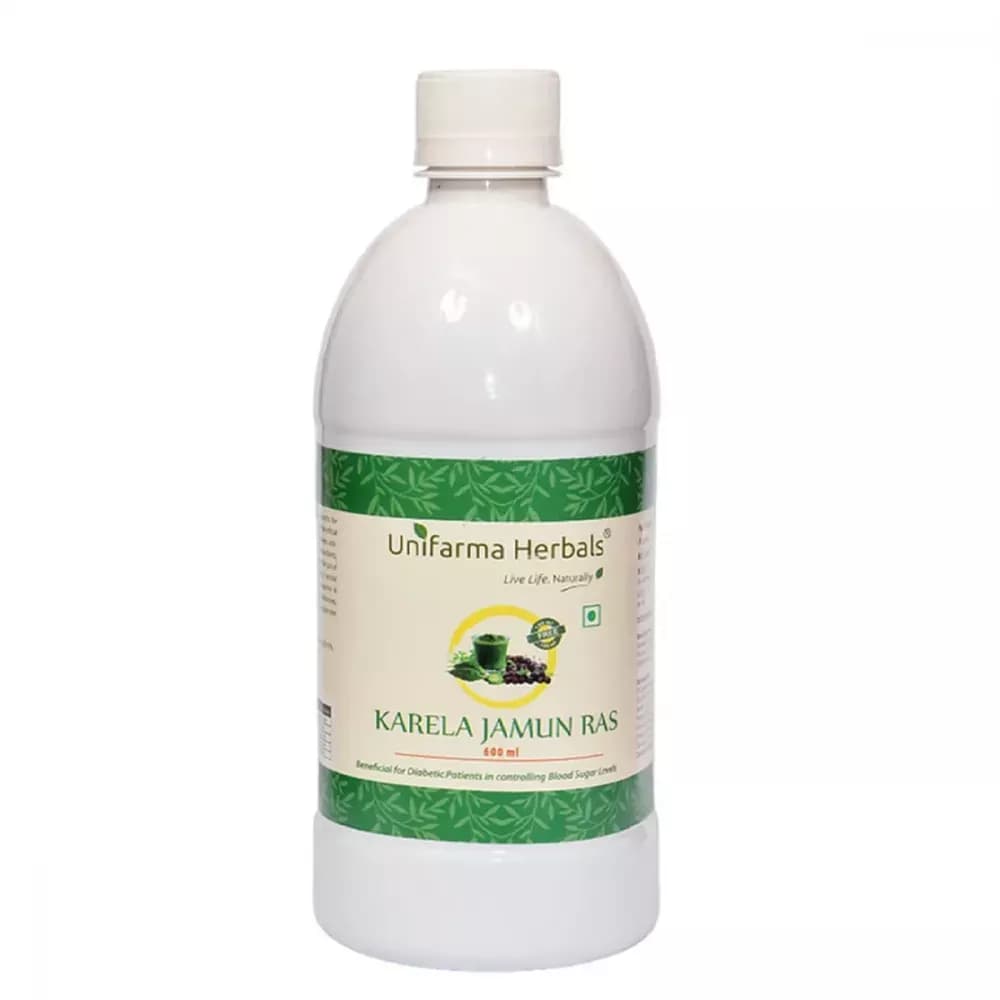 Unifarma Herbals Karela Jamun Ras 600 ml Main Image