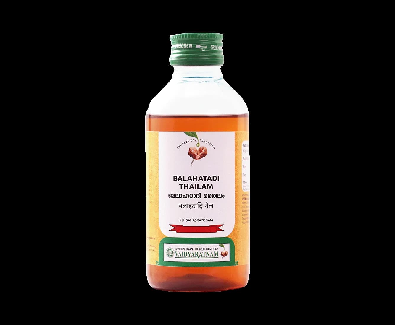 Vaidyaratnam balahatadi thailam 200 ml shopindianproductsa