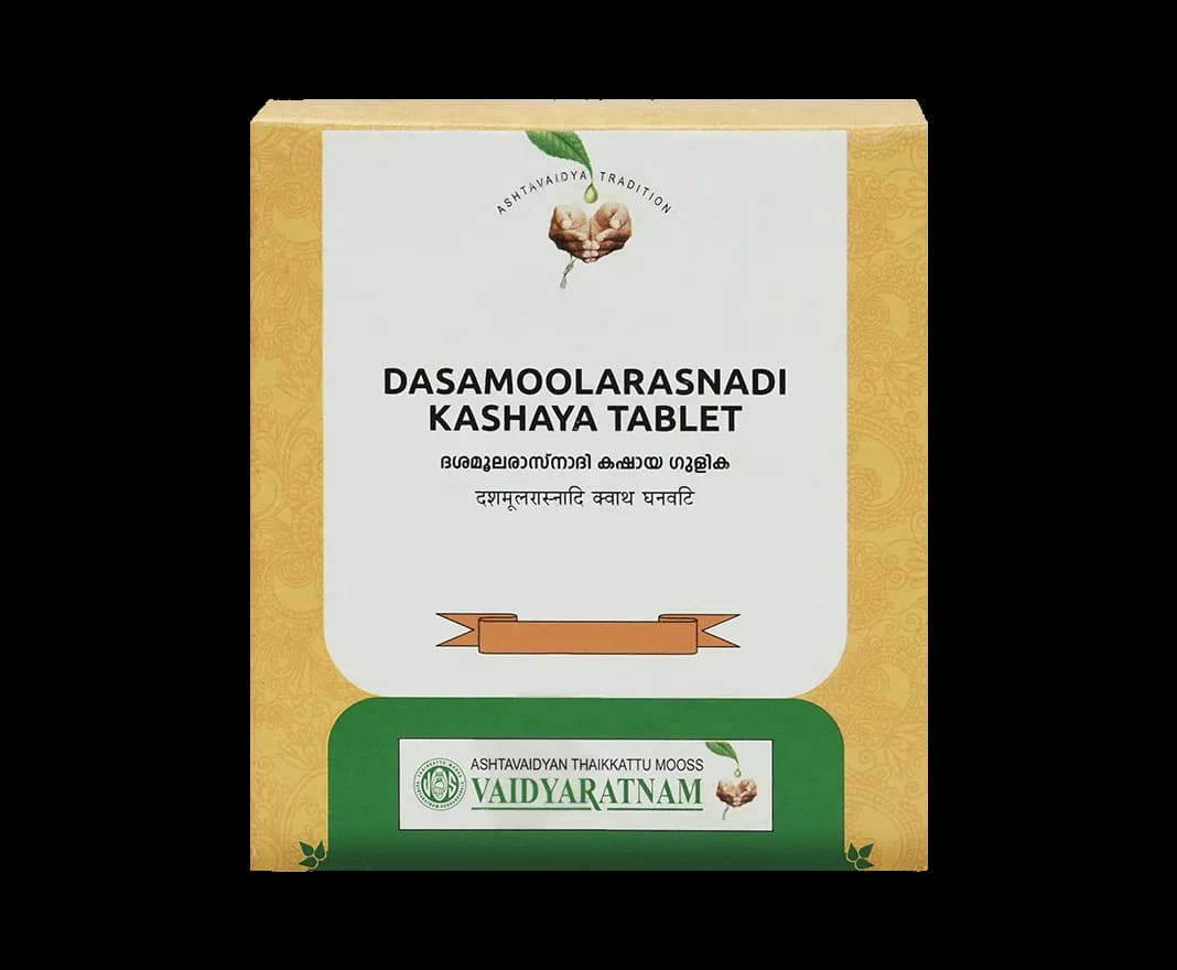 Vaidyaratnam dasamoolarasnadi kashaya tablet 100 tablets shopindianproductsa