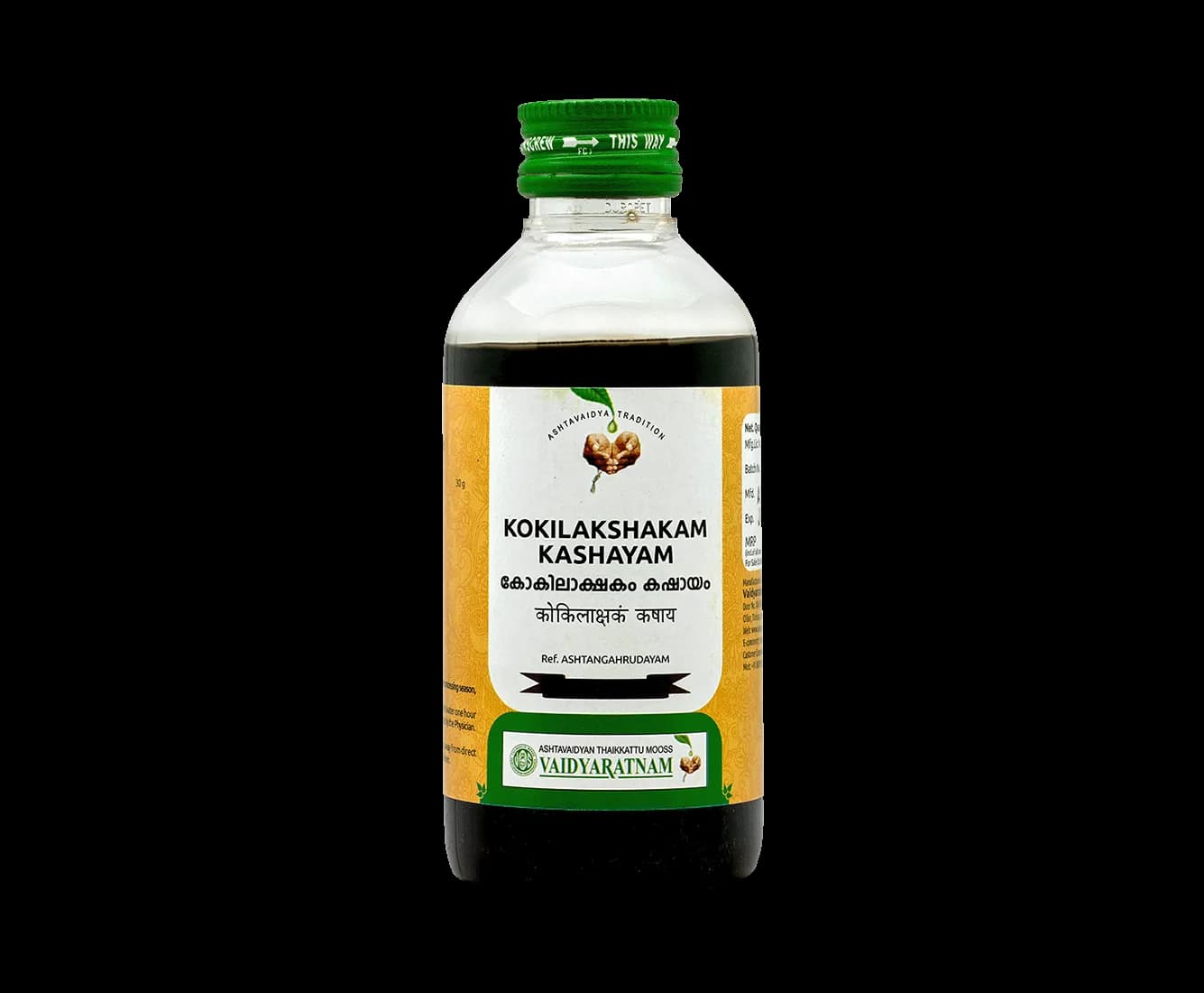 Vaidyaratnam kokilakshakam kwatham 200 ml shopindianproductsa