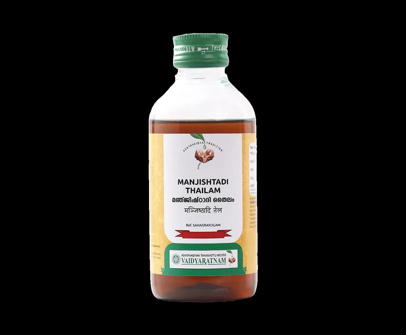 Vaidyaratnam manjishtadi thailam 200 ml shopindianproductsa