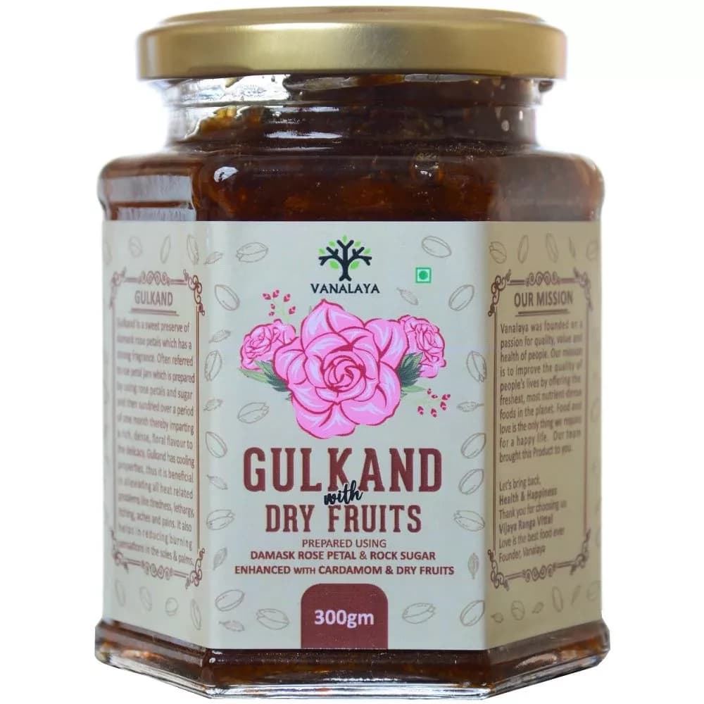 Vanalaya Gulkand With Dry Fruits 300 g Main Image