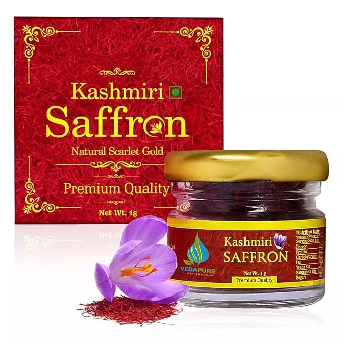 Vedapure Natural Kashmir Saffron 1 g Main Image