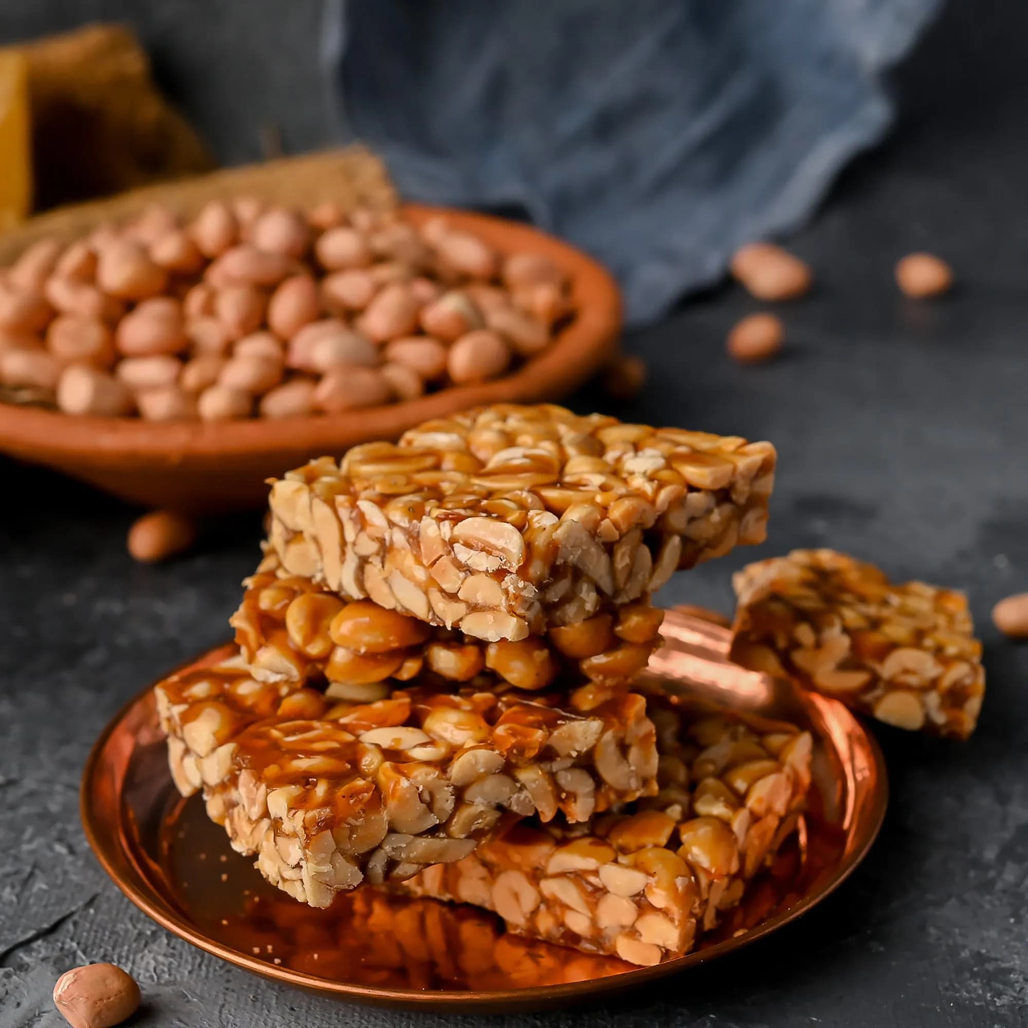 Vellanki Foods Peanut Chikki — 250 g