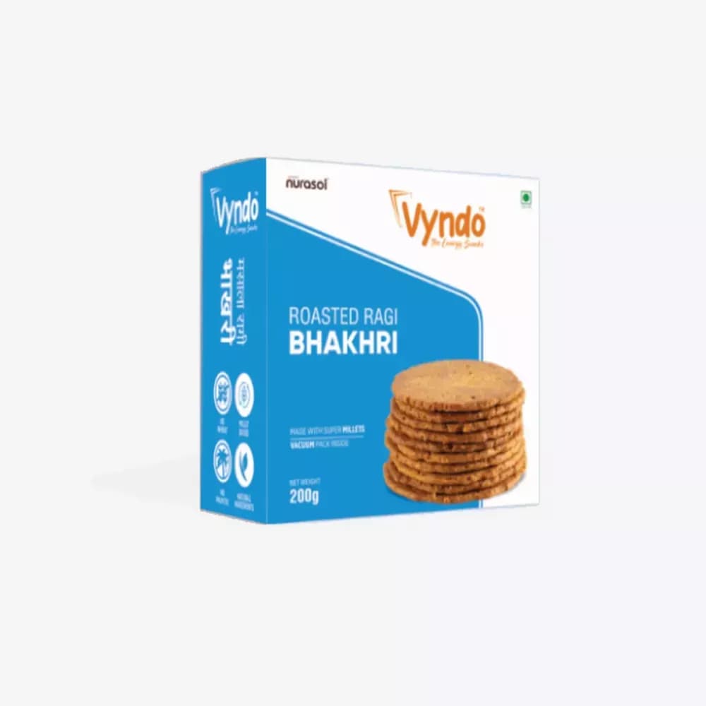 Vyndo Roasted Ragi Bhakhri 180 g Main Image