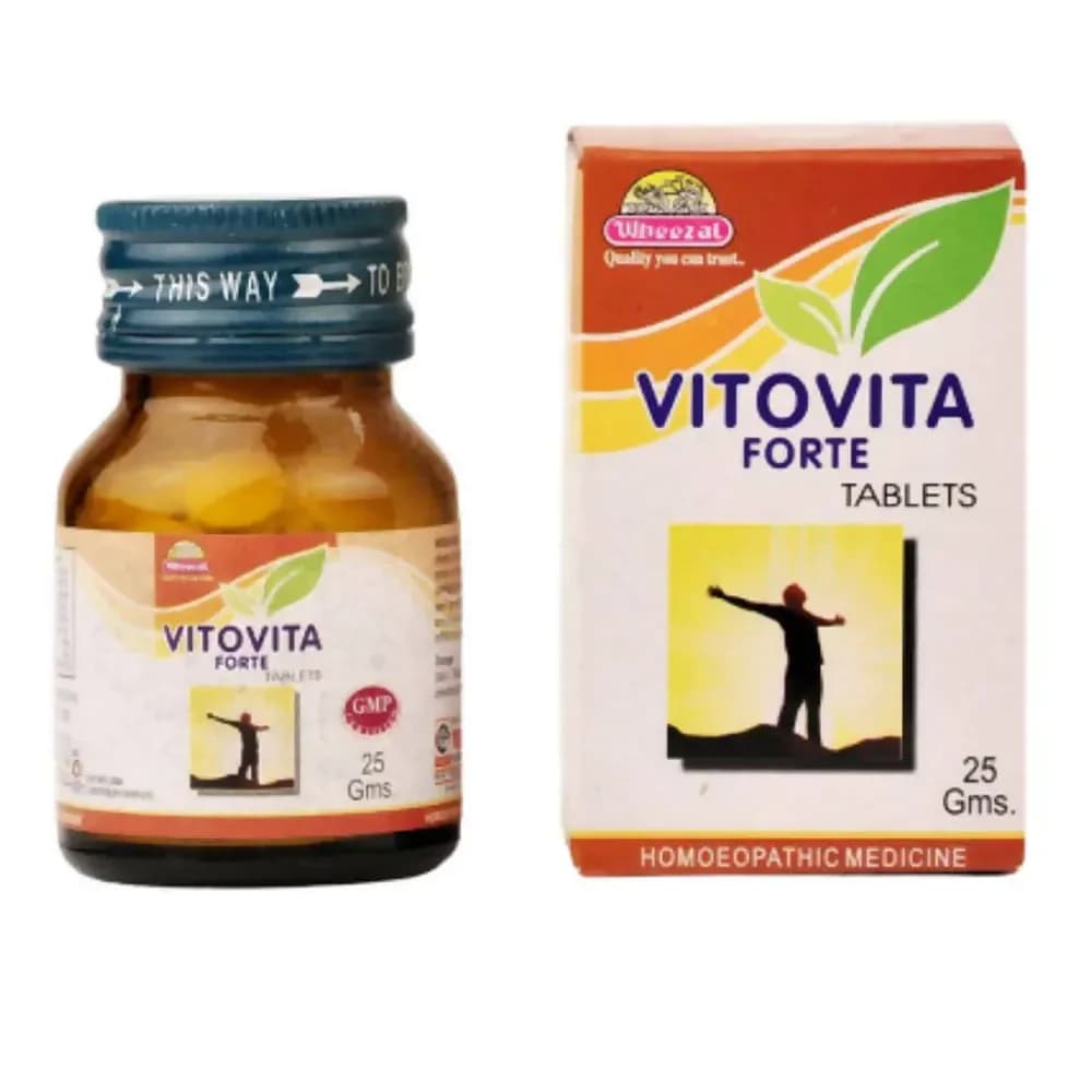 Wheezal Vitovita Forte Tablet 25 g Main Image